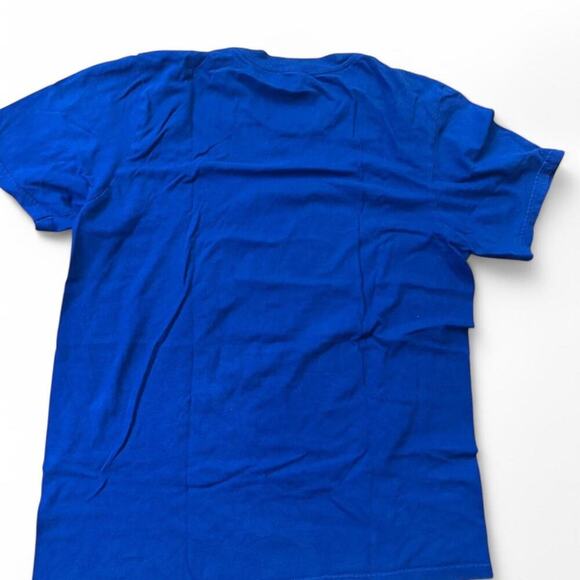 Blue adidas t shirt with white - Picture 2 of 3